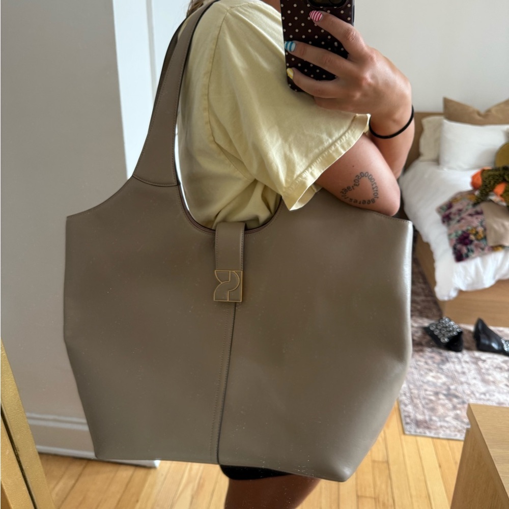 Kate Spade Taupe Tote Bag
